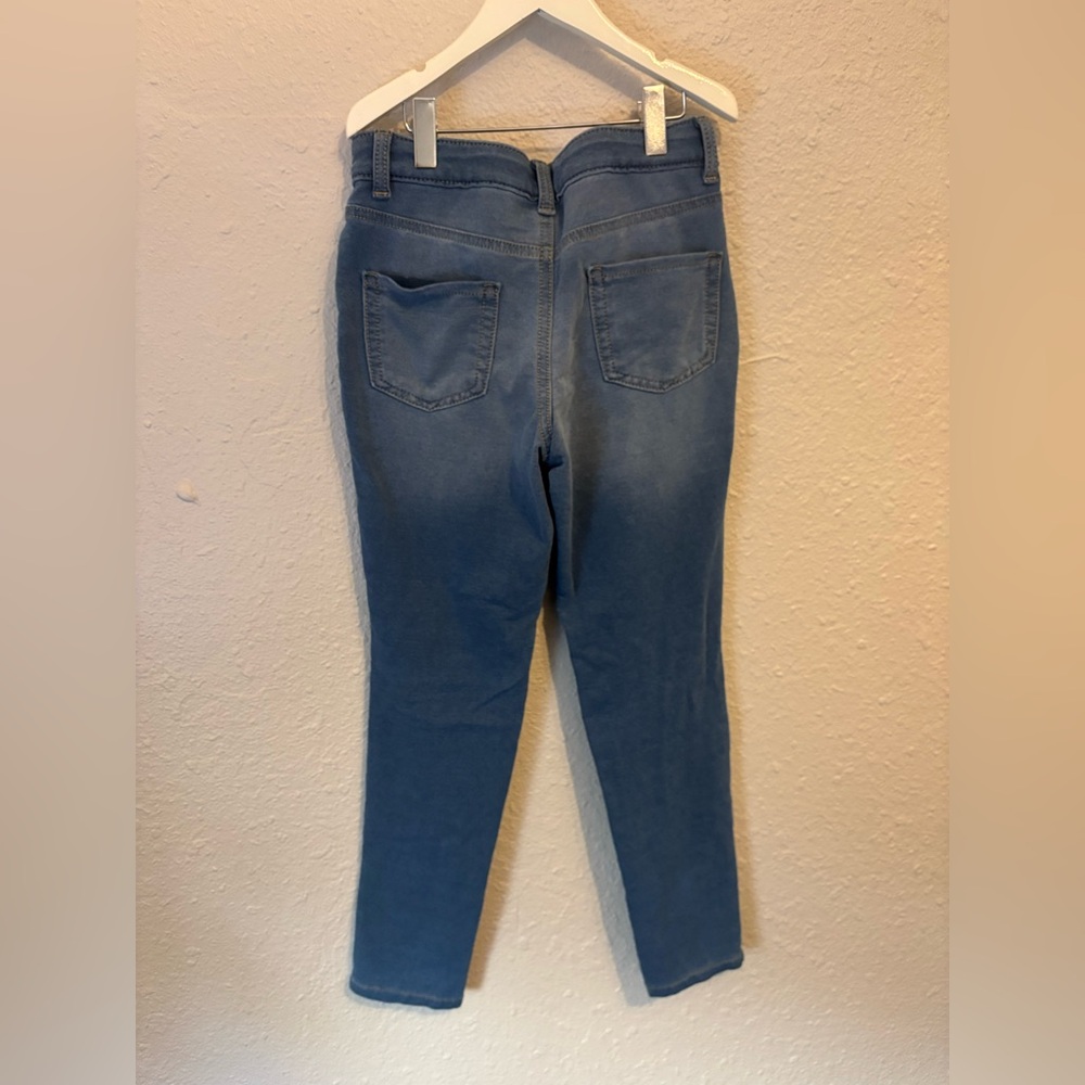 Cat & Jack Light Blue Girls' Stretch Jeans - Picture 3 of 3